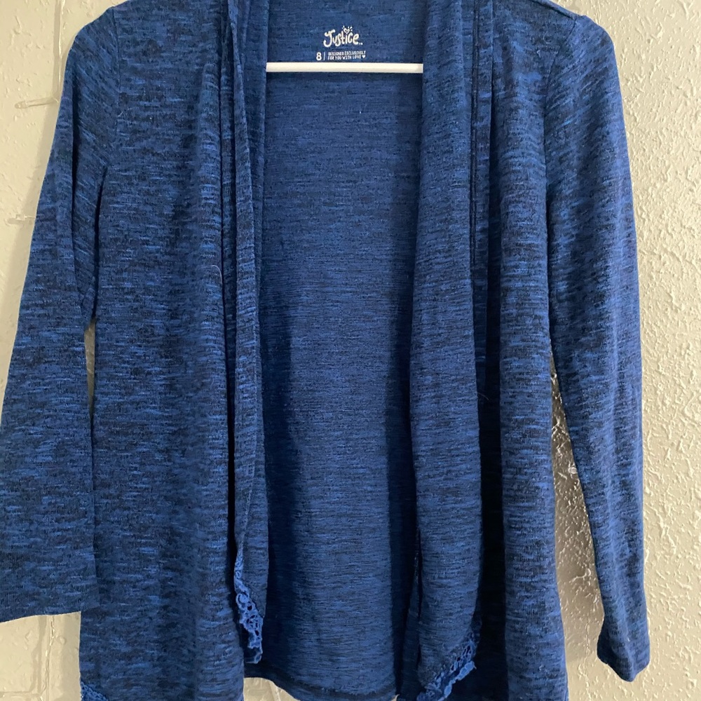 Dark blue cardigan